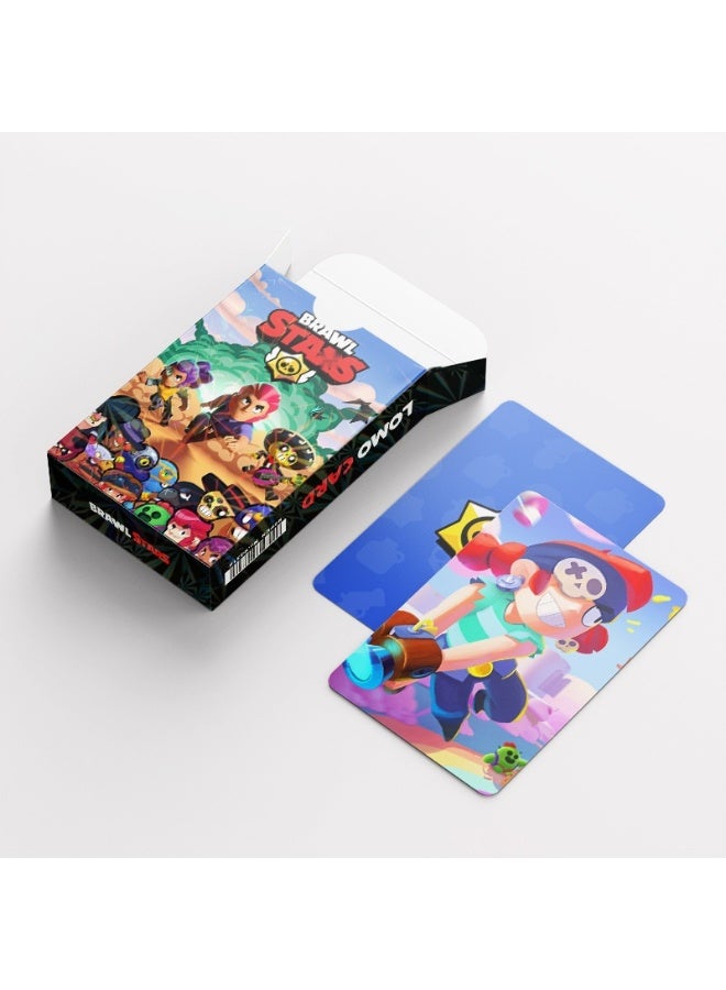 92 Cards Brawl Stars Game Collector Card Photo Card Mini Sticker Lomo Card - Image 4